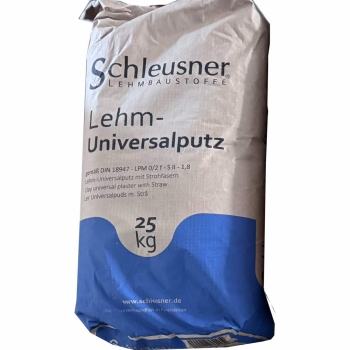 Schleusner tynk gliniany uniwersalny (BigBag), naturalnie wilgotny